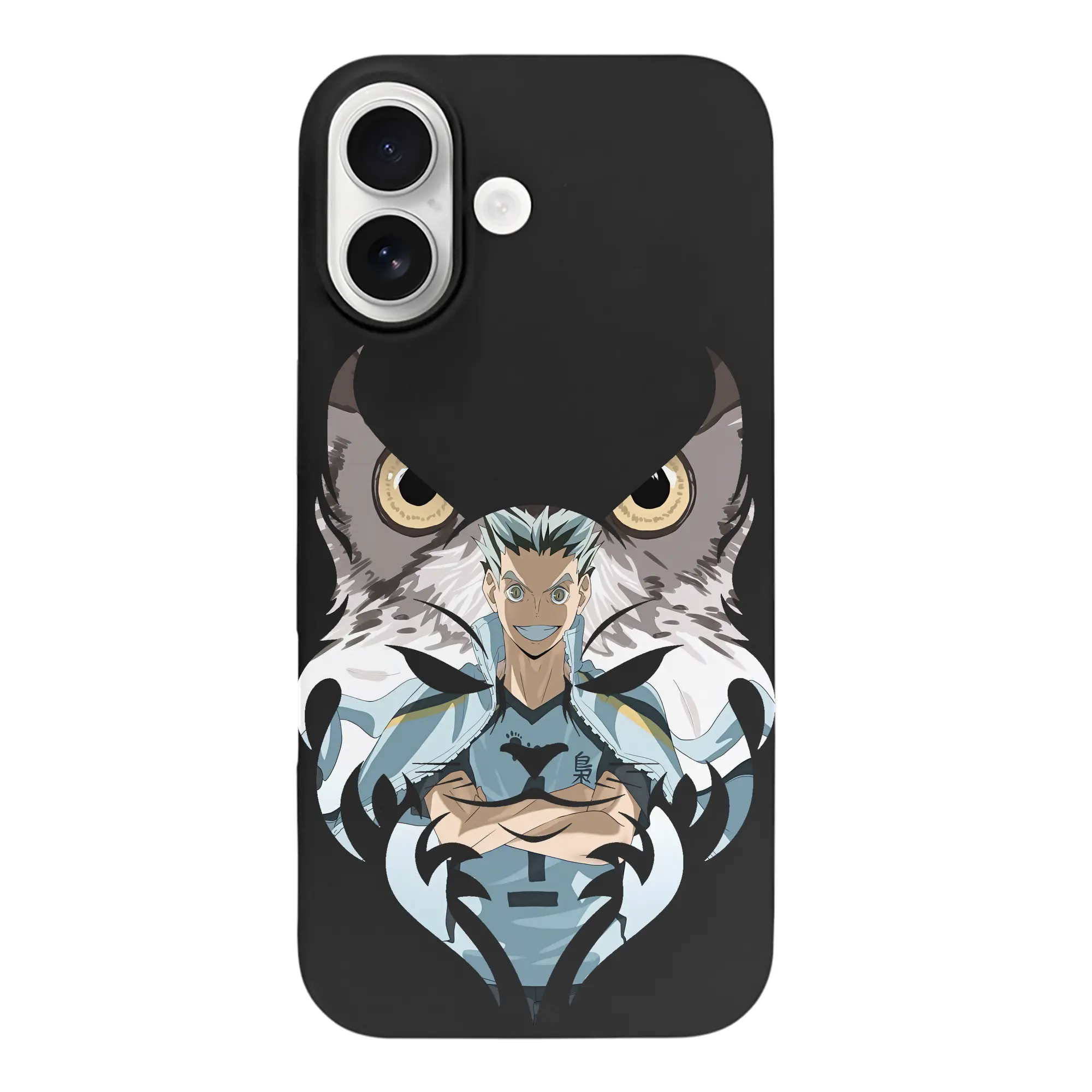 ハイキュー!! グッズ,木兎光太郎 - iPhone 17 シリーズ シリコンケース 薄型 耐衝撃 指紋防止 ソフトタッチカバー 精密フィット 傷防止 保護ケース iPhone 17/17 Air/17 Pro/17 Pro Max 対応